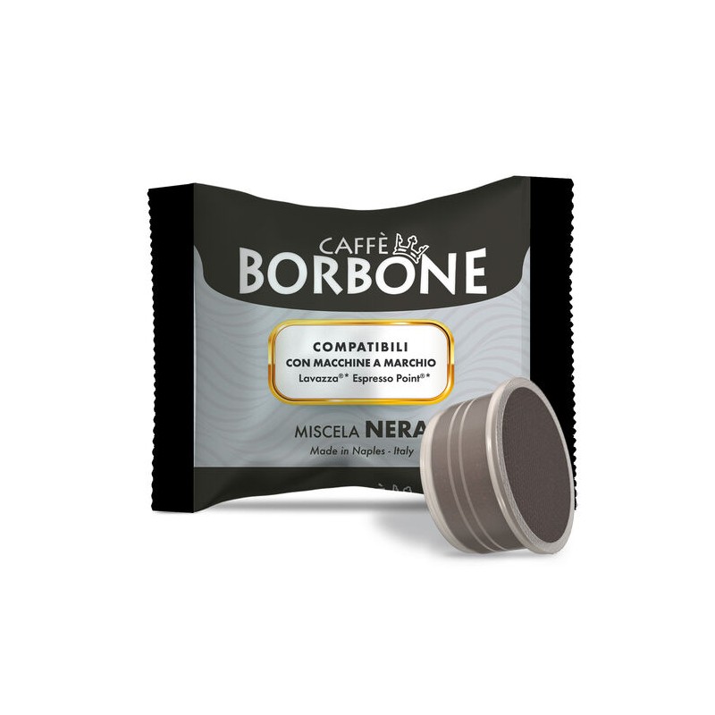 100 Capsule Borbone Compatibili Miscela NERA