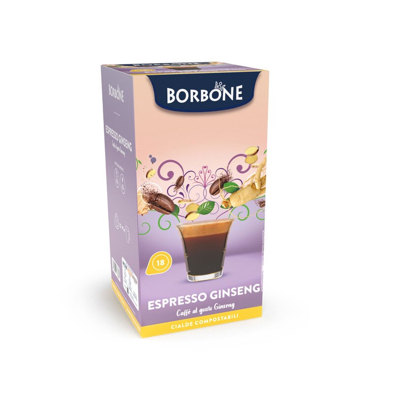 18 CIALDE BORBONE CAFFÈ AL GINSENG