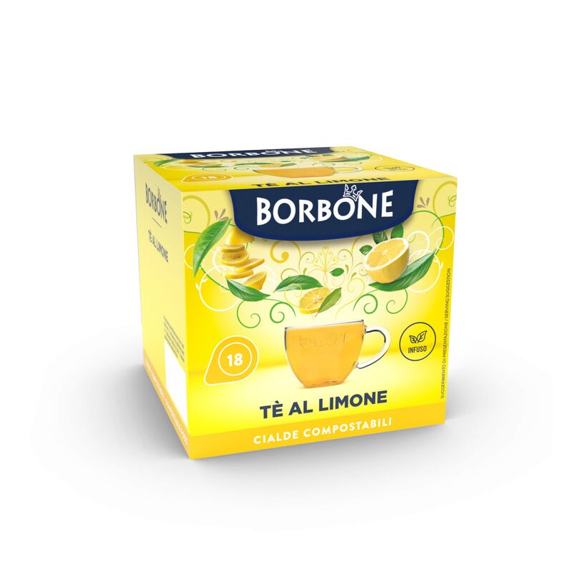 18 CIALDE BORBONE TÈ AL LIMONE