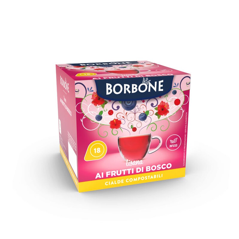 18 CIALDE BORBONE TISANA AI FRUTTI DI BOSCO